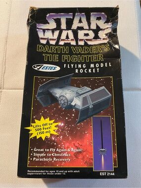 Vintage Star Wars Darth Vader Tie Fighter Launcher